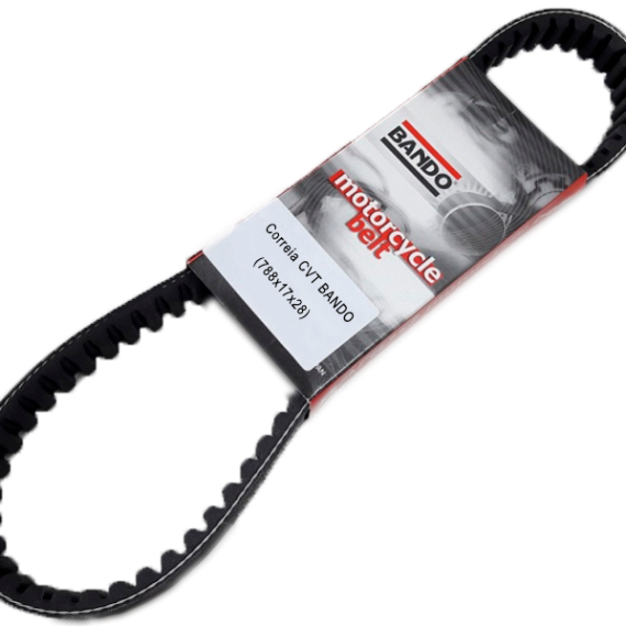 Correia CVT BANDO (788x17x28) Scooter JOG 50CC 2 TEMPOS, 1E40QMB