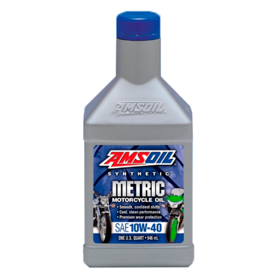 METRIC 10W-40 4T (946ml/CX-12) - AMSOIL