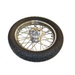 Jante + Pneu (130/80-18) FRT V-RAPTOR