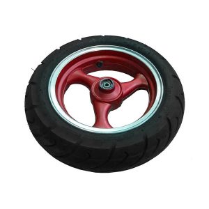 Jante + Pneu FRT 130/70-12 (VERM), Scooter 50cc (4T)