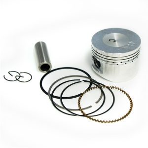 Piston (52.4mm / 15mm) + segmentos (SEM "RASGO"/SEde p/ valvulas), GY6 125, 152QMI (Cab. 60mm) / Neco (Azzuro 125 / Borsalino 125)
