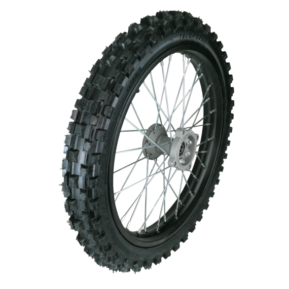 Roda Completa + pneu (70/100-17) - Tox (Volcano 125/ Volcano 140 PRO)