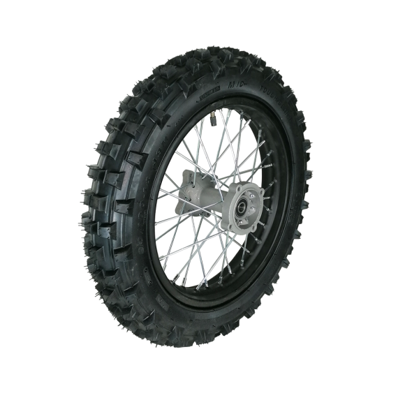 Roda Completa + pneu (90/100-14) - Tox (Volcano 125/ Volcano Pro 140)